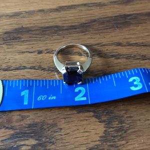 Garnet Ring 14k Gold